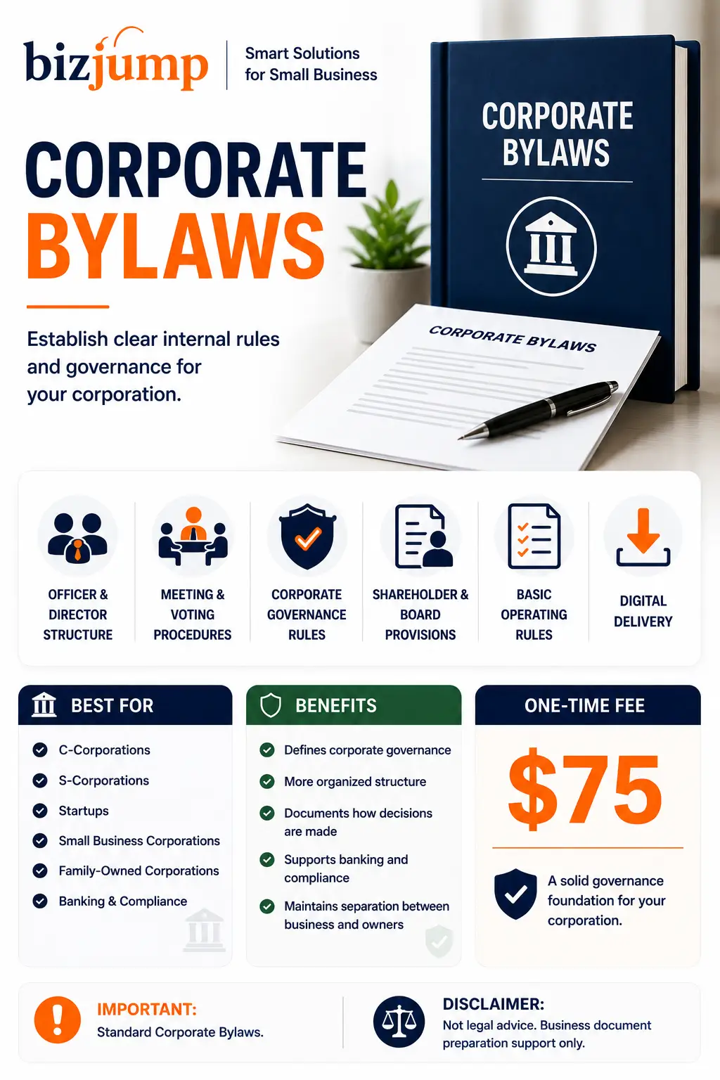 bylaws Corporate Bylaws - Image 1